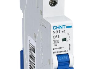 Chint NB1-63 Модулен автоматичен прекъсвач 1P C63A 6kA